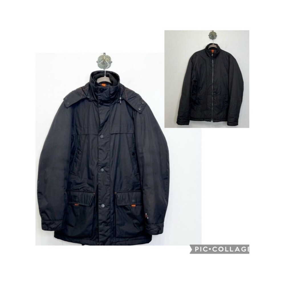 London Fog Black 3 in 1 Parka Coat Jacket Functional Outdoor Gear Men’s Sz Small